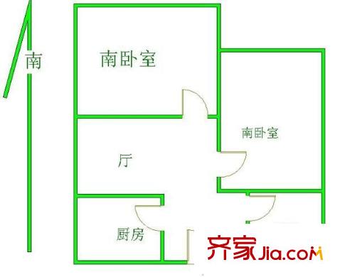 齊八小區(qū) 0室 戶型圖