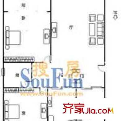 武宁路200弄小区户型图武宁路200弄 户型图 3室1厅1卫1厨