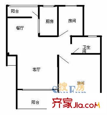 華沙一村 戶型圖