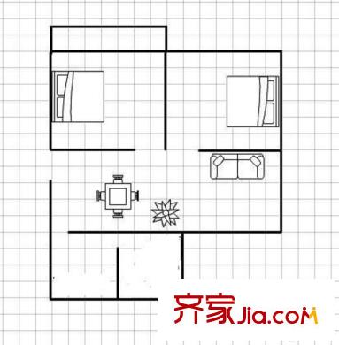 華沙一村 0室 戶型圖