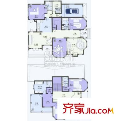 上海 建德南郊別墅 戶型圖