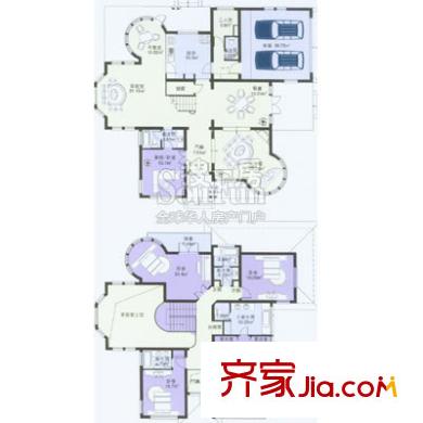 上海 建德南郊別墅 戶型圖