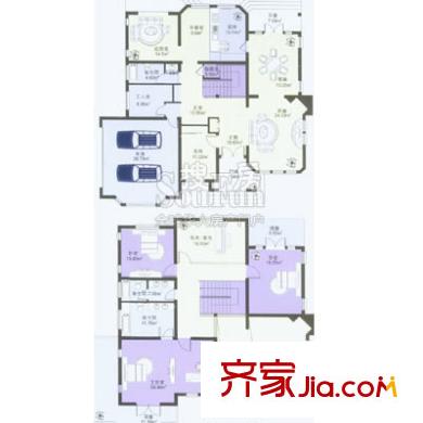 上海 建德南郊別墅 戶型圖