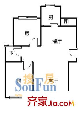 上海 上南春天苑 戶型圖