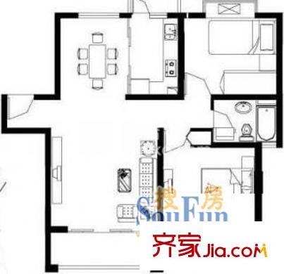 上海 上南春天苑 戶型圖