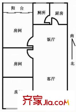 上海 海防新村 戶型圖