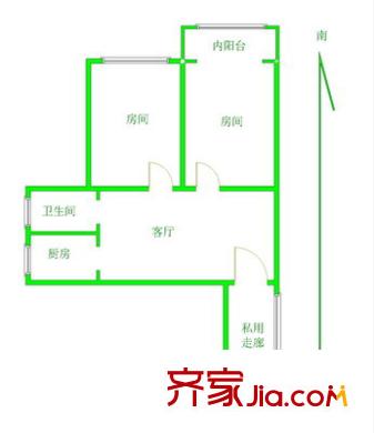 上海 海防新村 戶型圖