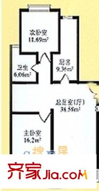 上海 东泰花苑 户型图