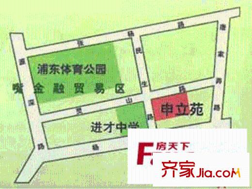 申立苑交通圖