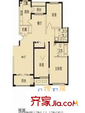上海 申立苑 戶型圖