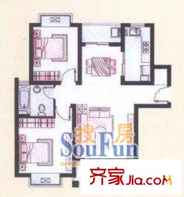 上海 建峰大厦 户型图