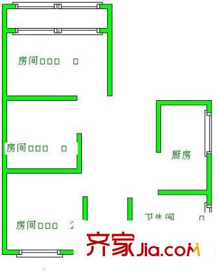 上海 住友公寓 戶型圖