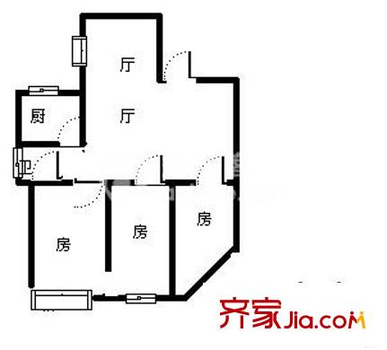 上海 住友公寓 戶型圖