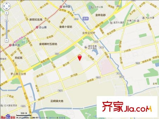 信和花園交通圖