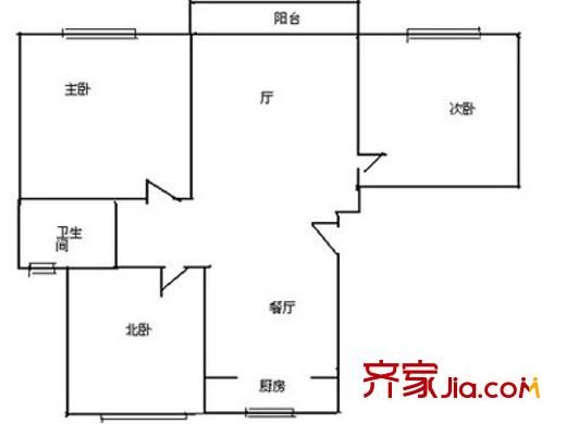 上海 偉業(yè)金錦苑一村 戶型圖
