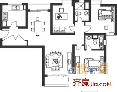 上海 天科苑 戶型圖