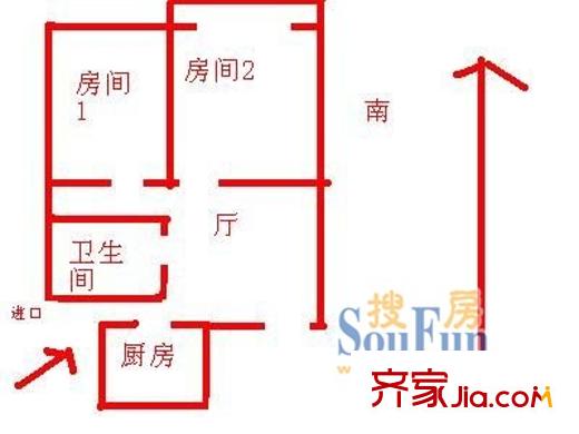 上海 上南六村 戶型圖