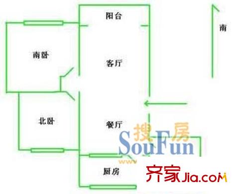 上海 上南六村 戶型圖