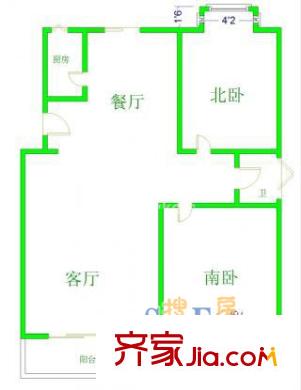 上海 嘉城爱琴海 户型图