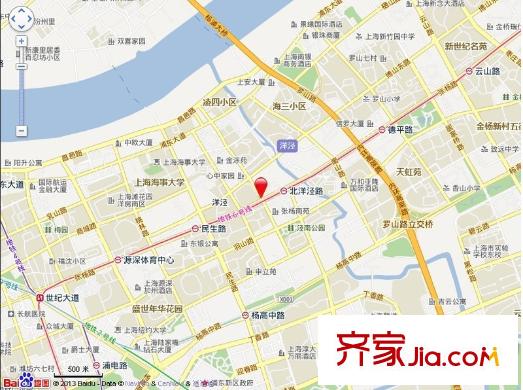 弘揚(yáng)沁園交通圖