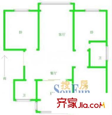 上海 弘揚(yáng)沁園 戶型圖