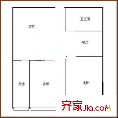 上海 圣天地酒店式公寓 户型图
