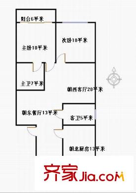 上海 汇元坊 户型图