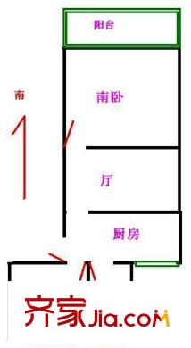 上海 共康八村 户型图
