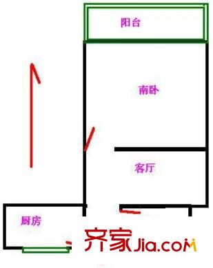 上海 共康八村 户型图