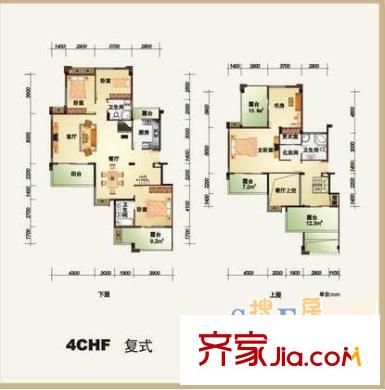 上海 汇元坊 户型图