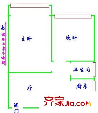羅山七村 0室 戶(hù)型圖