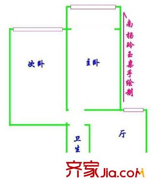 羅山七村 0室 戶(hù)型圖
