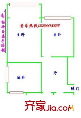 羅山七村 0室 戶(hù)型圖