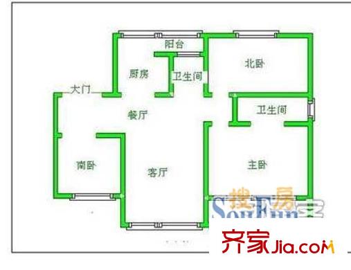 上海 康馨苑 戶型圖