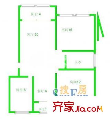 上海 康馨苑 戶型圖
