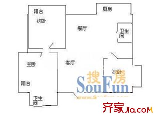 上海 康馨苑 戶型圖