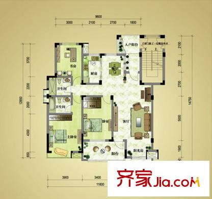 上海 建德坊 户型图
