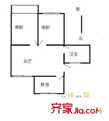 上海 杨泰三村 户型图