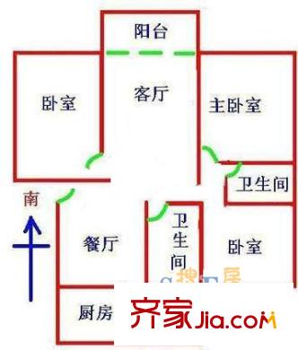 上海 鴻基公寓 戶型圖