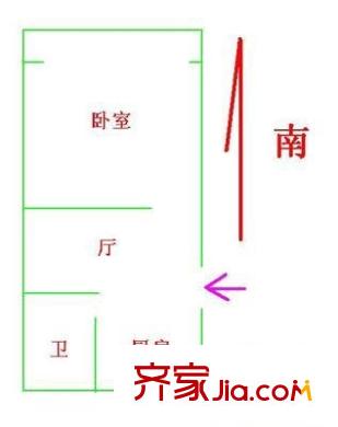 馨樂(lè)園戶型圖戶型圖 1室1廳1衛(wèi)1廚