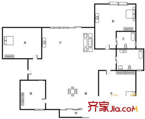上海 風(fēng)信景苑 戶型圖