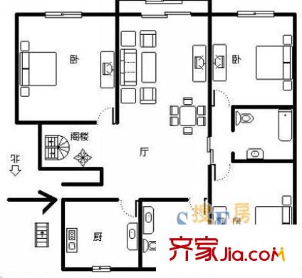 上海 風(fēng)信景苑 戶型圖