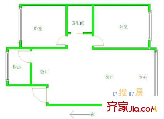 上海 晶波坊 戶型圖