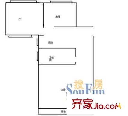 上海 虹旭小区 户型图