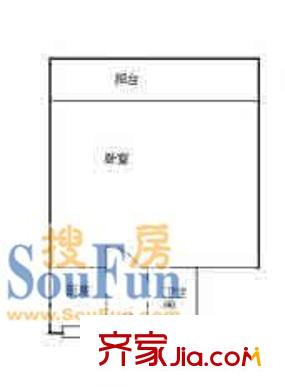 国定路600弄小区户型图上海 国定路600弄 户型图 1室1卫1厨