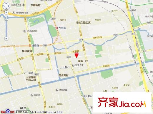 北中路280弄小區(qū)交通圖