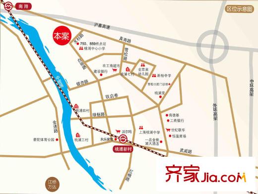 逸庭交通图区位图
