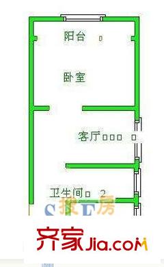 政立路580弄小区户型图上海 政立路580弄 户型图 1室1厅1卫1厨
