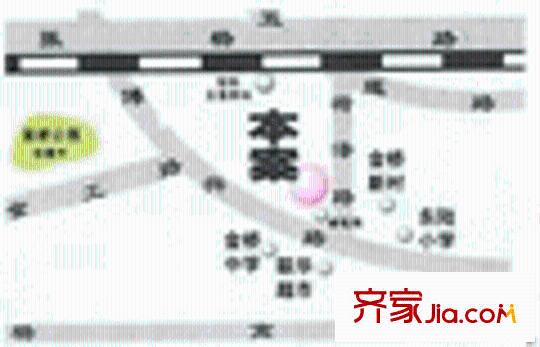 金橋好人家交通圖