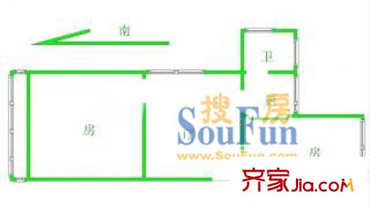 上海 楊南新村 戶型圖